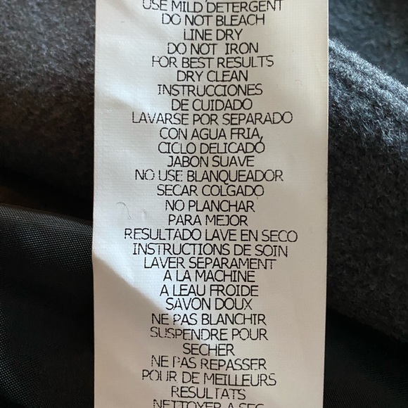 Rothschild Charcoal Gray Girls size 7/8 dress coat - Picture 6 of 6